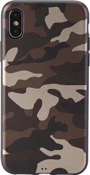 Фото Чехол для iPhone X/Xs Florence Camouflage TPU Brown (RL064392)