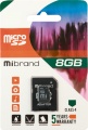 Фото Карта памяти micro SDHC 8GB Mibrand (MICDC4/8GB-A)