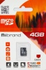 Фото товара Карта памяти micro SDHC 4GB Mibrand (MICDC6/4GB)
