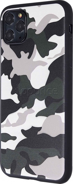 Фото Чехол для iPhone 11 Pro Florence Camouflage TPU White (RL068196)