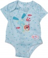 Фото Набор одежды для куклы Zapf Baby Born Боди S2 голубое (830130-2)