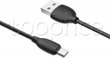 Фото Кабель USB -> micro-USB Borofone BX19 Benefit 1 м Black (BX19MB)