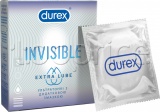 Фото Презервативы Durex Invisible Extra Lube 3 шт. (5052197057058)