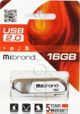 Фото USB флеш накопитель 16GB Mibrand Aligator White (MI2.0/AL16U7W)