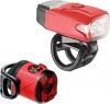 Фото товара Комплект фонарей Lezyne LED KVT Drive/Femto USB Pair 220/5 Lm Red (4712806 003562)