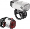 Фото товара Комплект фонарей Lezyne LED KVT Drive/Femto USB Pair 220/5 Lm White (4712806 003548)