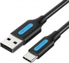 Фото товара Кабель USB2.0 Type C -> USB AM Vention 2 м Black (COKBH)