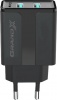 Фото товара Сетевое З/У USB Grand-X 2xUSB 2.4A Black (CH-15UMB)