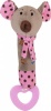 Фото товара Игрушка-пищалка с прорезывателем Alexis Baby Mix STK-16058P Мишка розовый