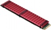 Фото товара Радиатор для SSD m.2 Gelid SubZero XL Red 100x20x3mm (M2-SSD-20-A-4/4897025782136)