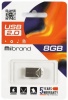 Фото товара USB флеш накопитель 8GB Mibrand Hawk Silver (MI2.0/HA8M1S)