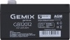 Фото товара Батарея Gemix 12V 1,2 Ah (GB12012)
