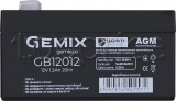 Фото Батарея Gemix 12V 1,2 Ah (GB12012)