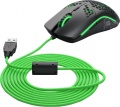 Фото Сменный кабель для мышки Glorious Ascended Cable V2 Gremlin Green (G-ASC-GREEN-1)