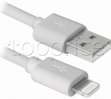 Фото Кабель USB2.0 AM -> Lightning REAL-EL 2 м White (EL123500056)