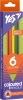 Фото товара Карандаши цветные YES 6 цветов Erudite (290641)