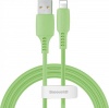 Фото товара Кабель USB -> Lightning Baseus Colourful 2.4A 1.2 м Green (CALDC-06)
