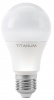 Фото товара Лампа Titanum LED A60 10W E27 3000K (TLA6010273)