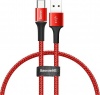 Фото товара Кабель USB2.0 AM -> USB Type C Baseus Halo HW 2 м Red (CATGH-H09)