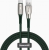 Фото товара Кабель USB AM -> USB Type C Baseus Water Drop PD2.0 66W Flash Charge 1 м Green (CATSD-M06)