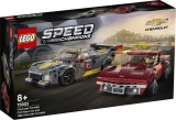 Фото Конструктор LEGO Speed Champions Chevrolet Corvette C8.R Race Car and 1968 Chevrolet (76903)
