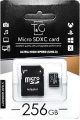 Фото Карта памяти micro SDXC 256GB T&G UHS-I U3 Class 10 + adapter (TG-256GBSD10U3-01)