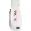 Фото товара USB флеш накопитель 16GB SanDisk Cruzer Blade White (SDCZ50C-016G-B35W)