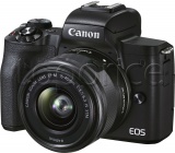 Фото Цифровая фотокамера Canon EOS M50 Mk2 + 15-45 IS STM Kit Black + SB130 + SD16GB (4728C058)