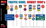 Фото Диорама Miniart Дорожные знаки. Кувейт 1990-е годы (MA35631)