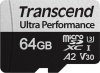 Фото товара Карта памяти micro SDXC 64GB Transcend U3 A2 Ultra Performance (TS64GUSD340S)