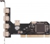 Фото товара Контроллер PCI Frime NEC720201 USB 4+1 портов (ECF-PCItoUSB002)