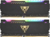 Фото товара Модуль памяти Patriot DDR4 16GB 2x8GB 3600MHz Viper Steel RGB Black (PVSR416G360C0K)