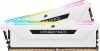 Фото товара Модуль памяти Corsair DDR4 16GB 2x8GB 3600MHz Vengeance RGB Pro SL White (CMH16GX4M2D3600C18W)