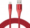 Фото товара Кабель USB -> Lightning Anker Powerline+ II 0.9м Red (A8452H91)