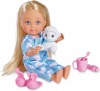 Фото товара Кукла Simba Эви Вечерняя сказка в пижаме с игрушкой (5733406)
