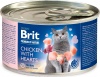Фото товара Корм для котов Brit Care Premium by Nature Cat Курица с сердечками 200 г (100615/5025)