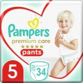Фото Подгузники-трусики Pampers Premium Care Pants Junior 5 34 шт.