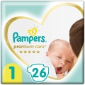 Фото Подгузники детские Pampers Premium Care NewBorn 1 26 шт.