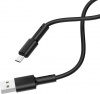 Фото товара Кабель USB -> micro-USB Borofone BX31 Soft 1 м Black (BX31MB)