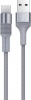 Фото товара Кабель USB -> Type-C Borofone BX21 Outstanding 1 м Metal Gray (BX21CMG)