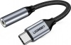Фото товара Адаптер USB Type C -> Audio 3.5mm UGREEN AV142 Gray (30632)