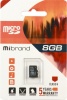 Фото товара Карта памяти micro SDHC 8GB Mibrand (MICDC6/8GB)