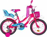 Фото Велосипед Formula Flower Premium St 20" Pink/Light Blue рама - 13" 2021 (OPS-FRK-20-133)