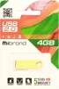Фото товара USB флеш накопитель 4GB Mibrand Taipan Gold (MI2.0/TA4U2G)