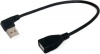 Фото товара Кабель USB2.0 AM -> AF 0.25 м Extradigital (KBU1794)