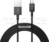 Фото Кабель USB -> micro-USB Baseus Superior Series 2A 2 м Black (CAMYS-A01)