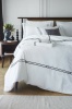 Фото товара Комплект постельного белья MieCasa евро сатин Manhattan Lacivert/Bej (svt-2000022291934)