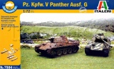 Фото Модель Italeri Танк Pz.Kpfw.V Panther Ausf.G 2 шт. (IT7504)