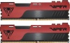 Фото товара Модуль памяти Patriot DDR4 32GB 2x16GB 4000MHz Viper Elite II Red (PVE2432G400C0K)