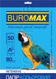 Фото Бумага Buromax Intensive Blue, 80г/м, A4, 50л. (BM.2721350-30)